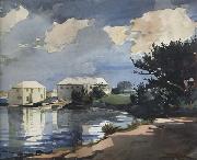 Winslow Homer Salt Kettle :Bermuda (mk44) Sweden oil painting artist